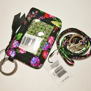 Vera Bradley  Id Case Winter Berry 2171